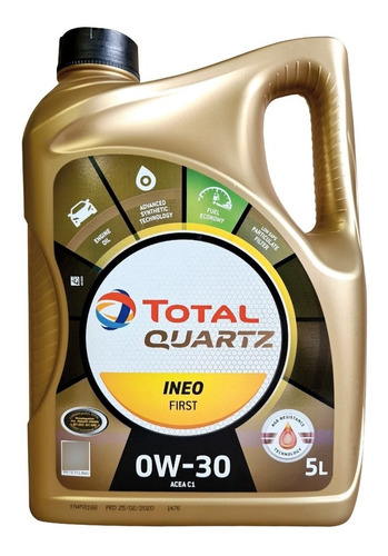 Aceite Total Quartz 0W-30 INEO Firts 5 lts